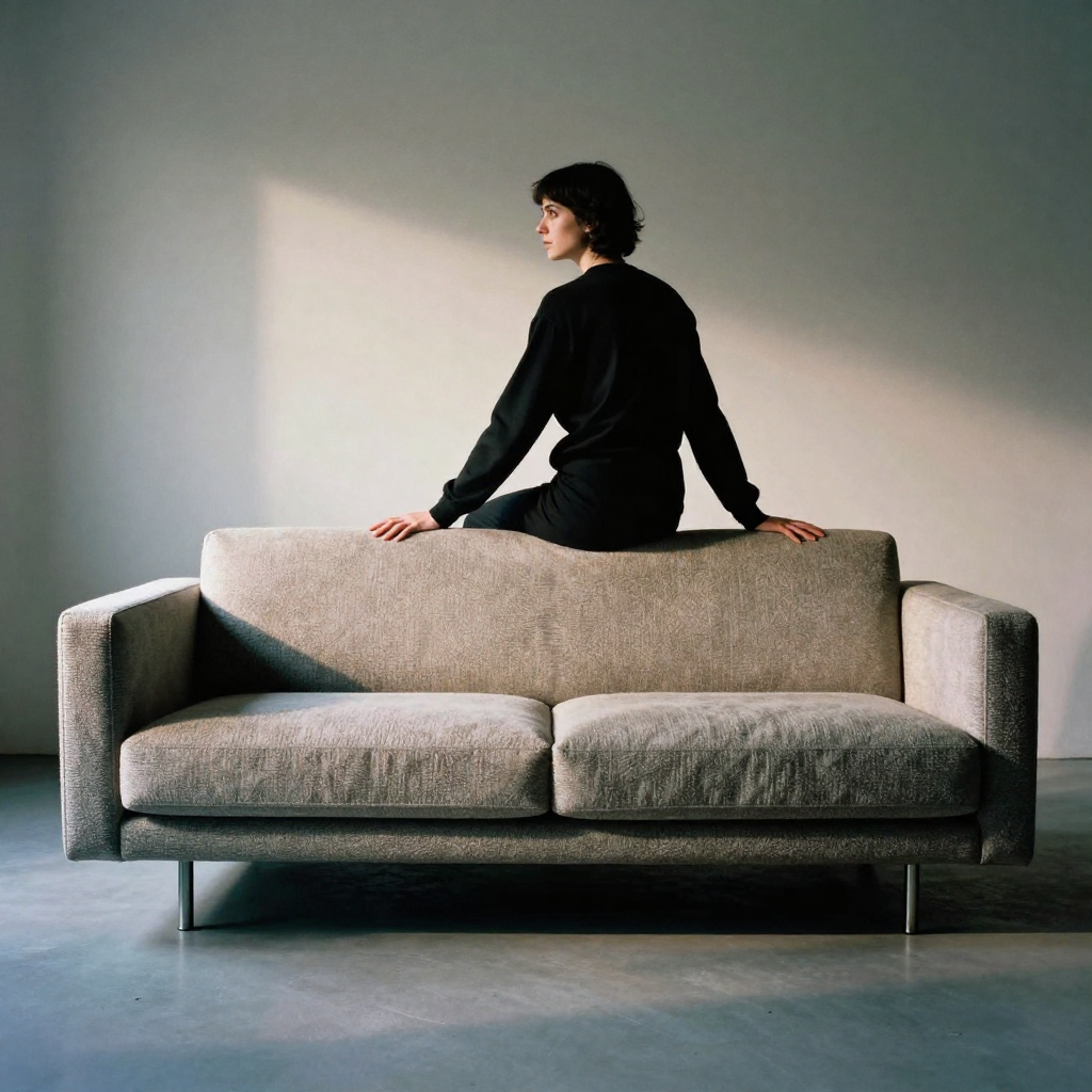 Elegant stol i skandinavisk stil